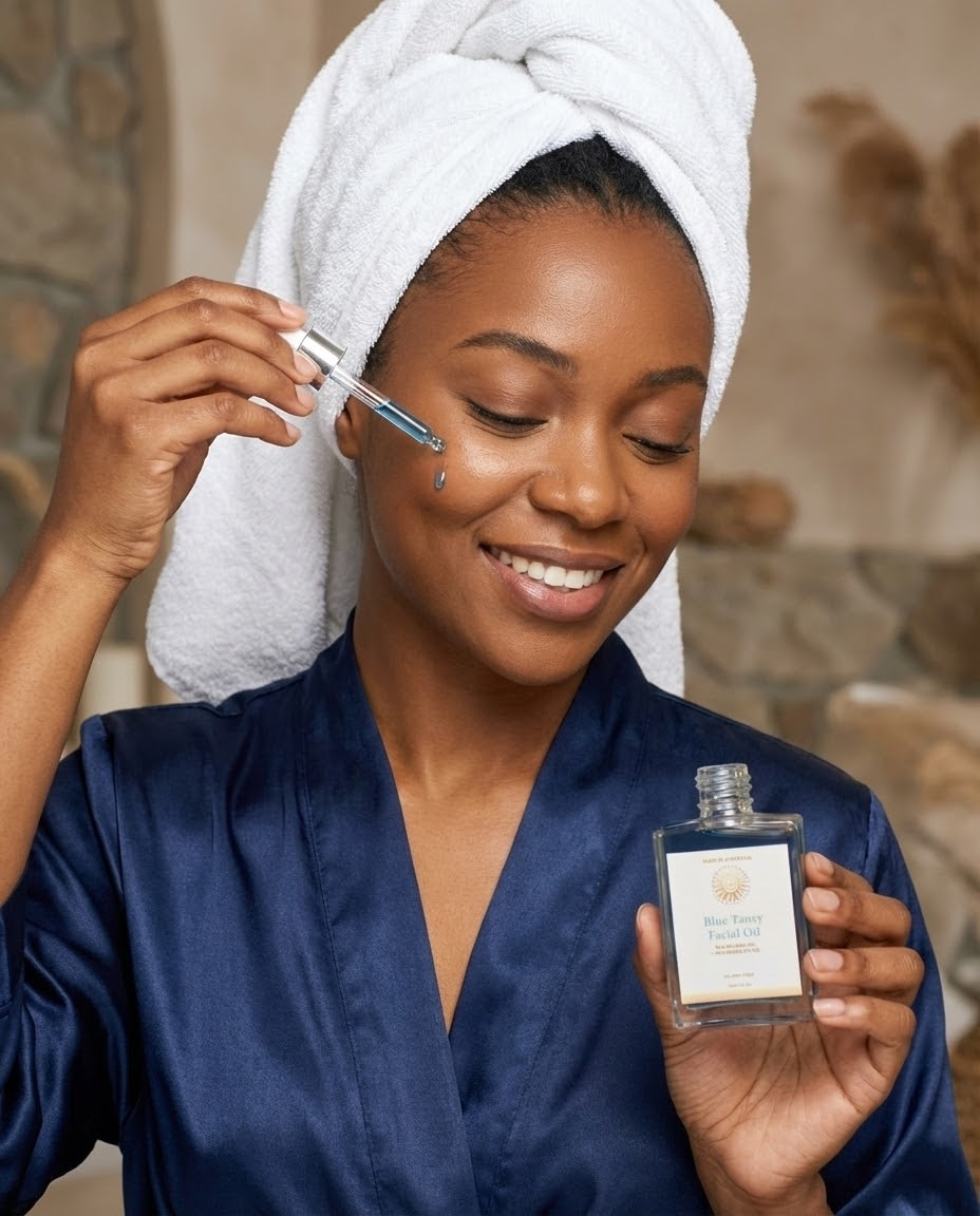 Blue Tansy Facial Oil - Hydrate, restore and harmonise.