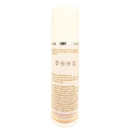 Back of Gleaming Eye Gel Pump with label on a white background