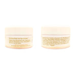 Two jars of lippy scrub with text on a white background