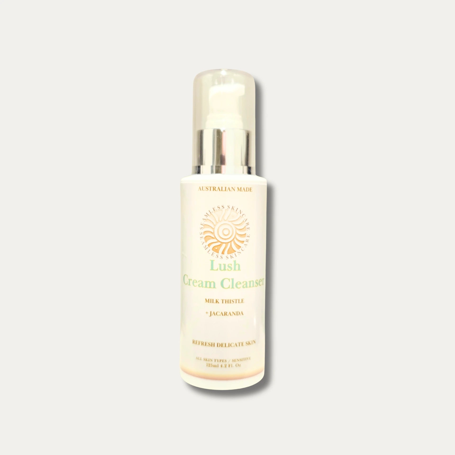 Lush Cream Cleanser - Creamy care for soft radiant skin.