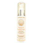 Skincare Gel bottle labeled 'Nature's Enzyme Peel' on a white background
