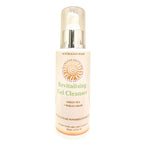 Revitalising Gel Cleanser bottle with branding on a white background