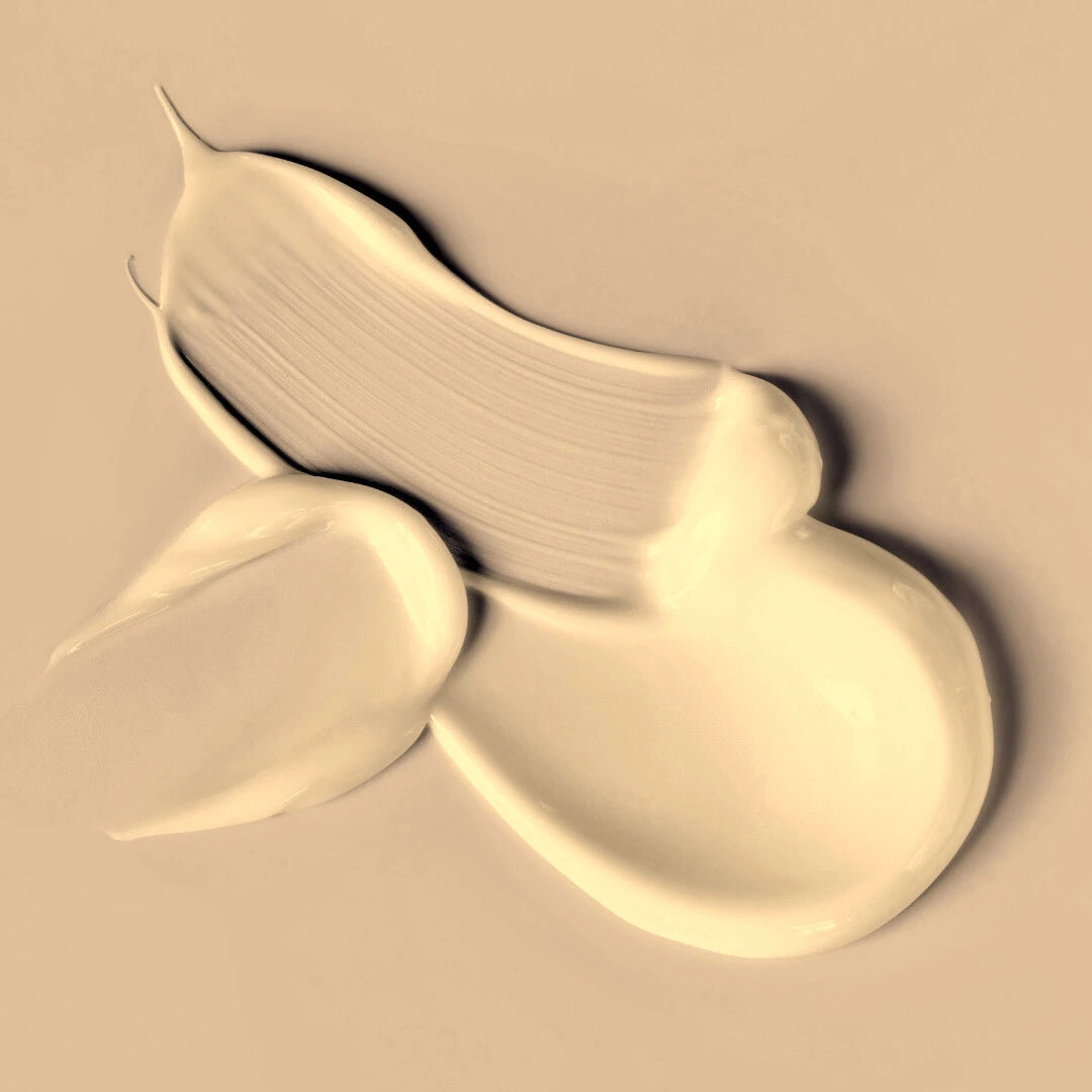 Revive & Renewal Lotion swatch on a beige background