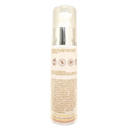 Back of Revive & Renewal Lotion bottle with label on a white background