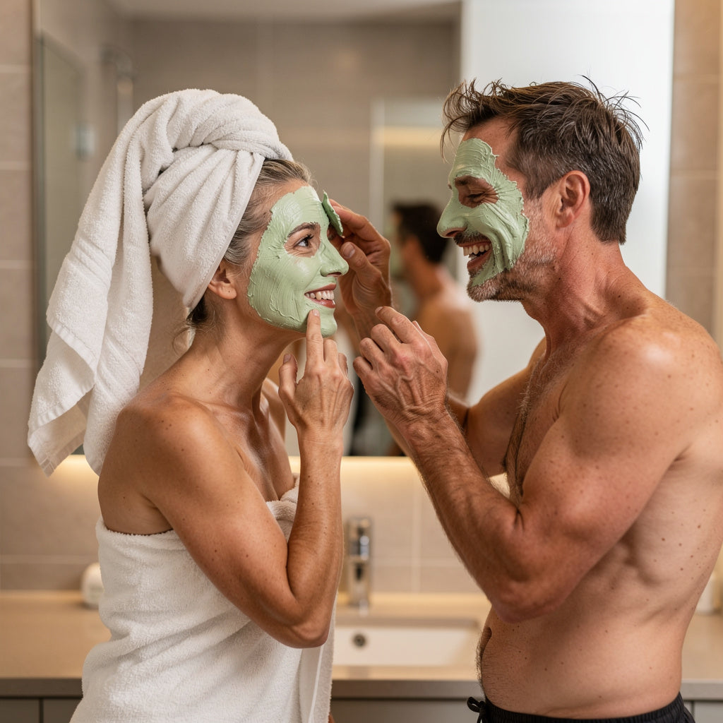 Exfoli-Glow Scrub+Mask - Buff, clarify and glow naturally.