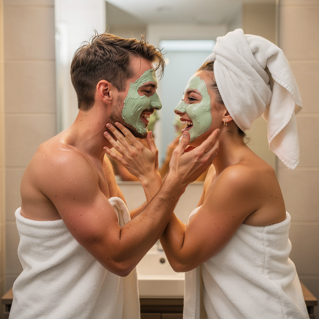 Exfoli-Glow Scrub+Mask - Buff, clarify and glow naturally.