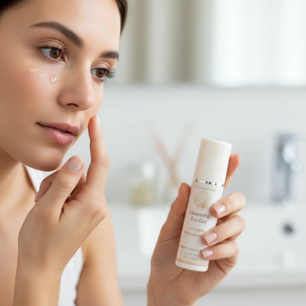 Gleaming Eye Gel - Brighten, hydrate and awaken your eyes.
